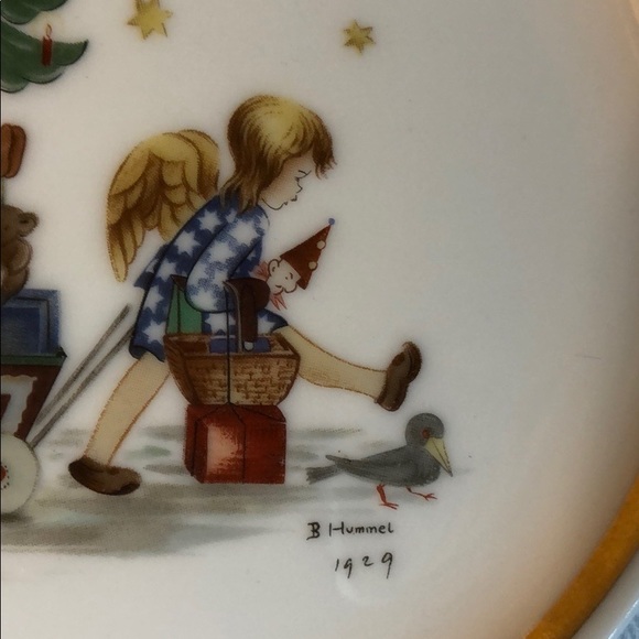 Vintage The Berta Hummel Museum Miniature Plate - Picture 3 of 5